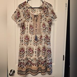 Daniel Rainn Multicolor Patterned Blouse